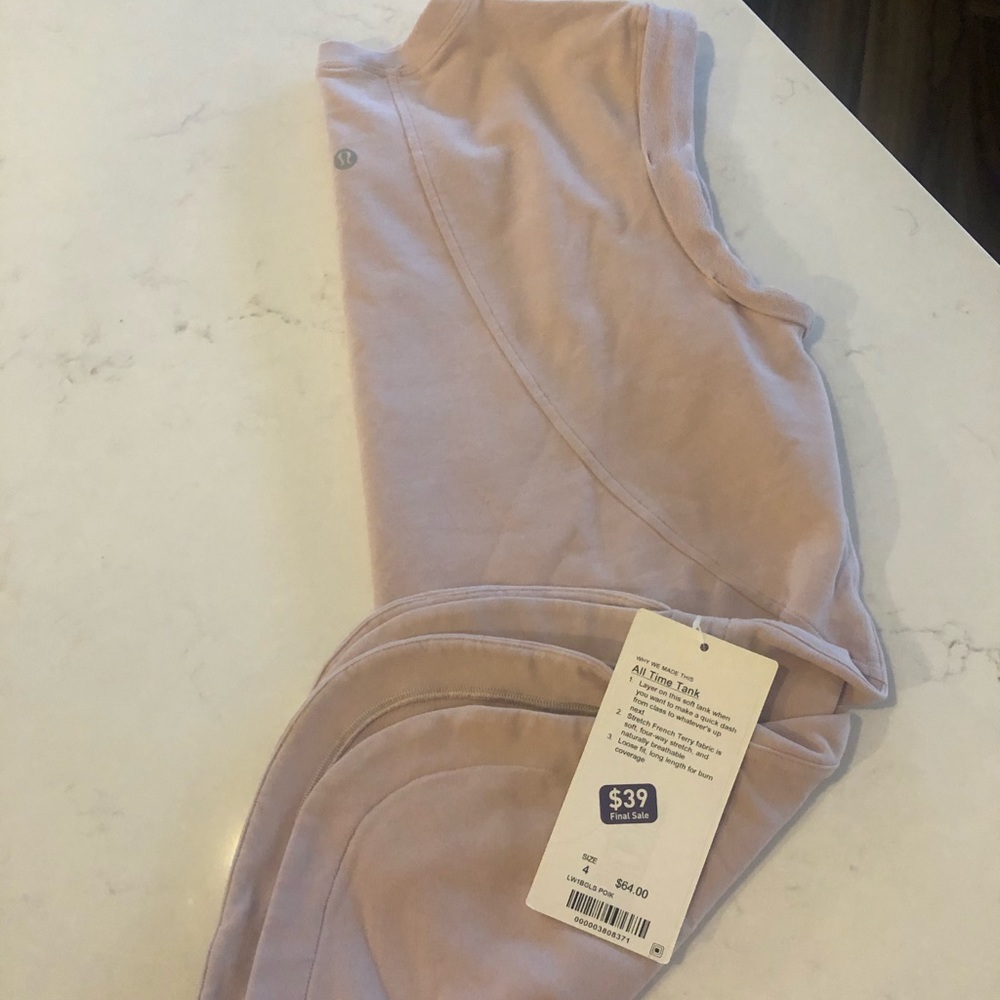 Lululemon All Time Tank
